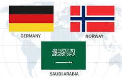 Germany, Norway and Saudi Arabia Sole Agency.