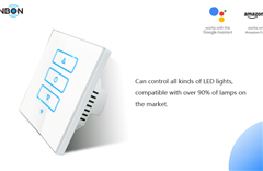 A new generation of WiFi smart dimmer switch