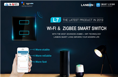 The latest product WIFI&ZIGBEE L7 series was launched in 2019