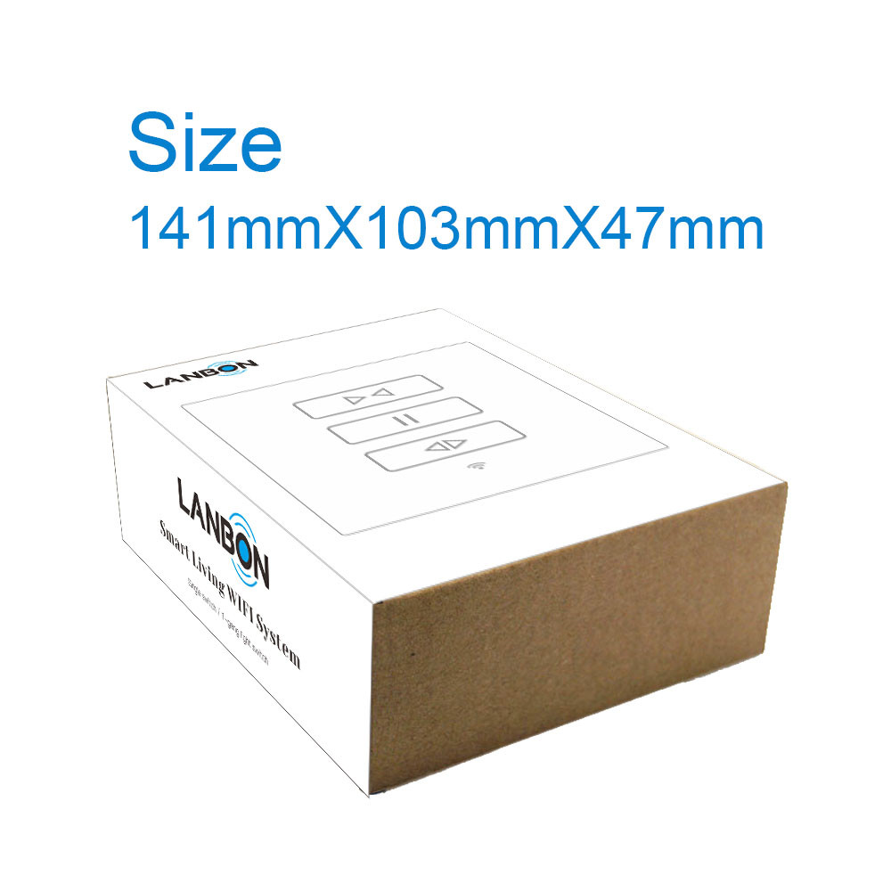 L6 WIFI Curtain Switch(Rectangular)