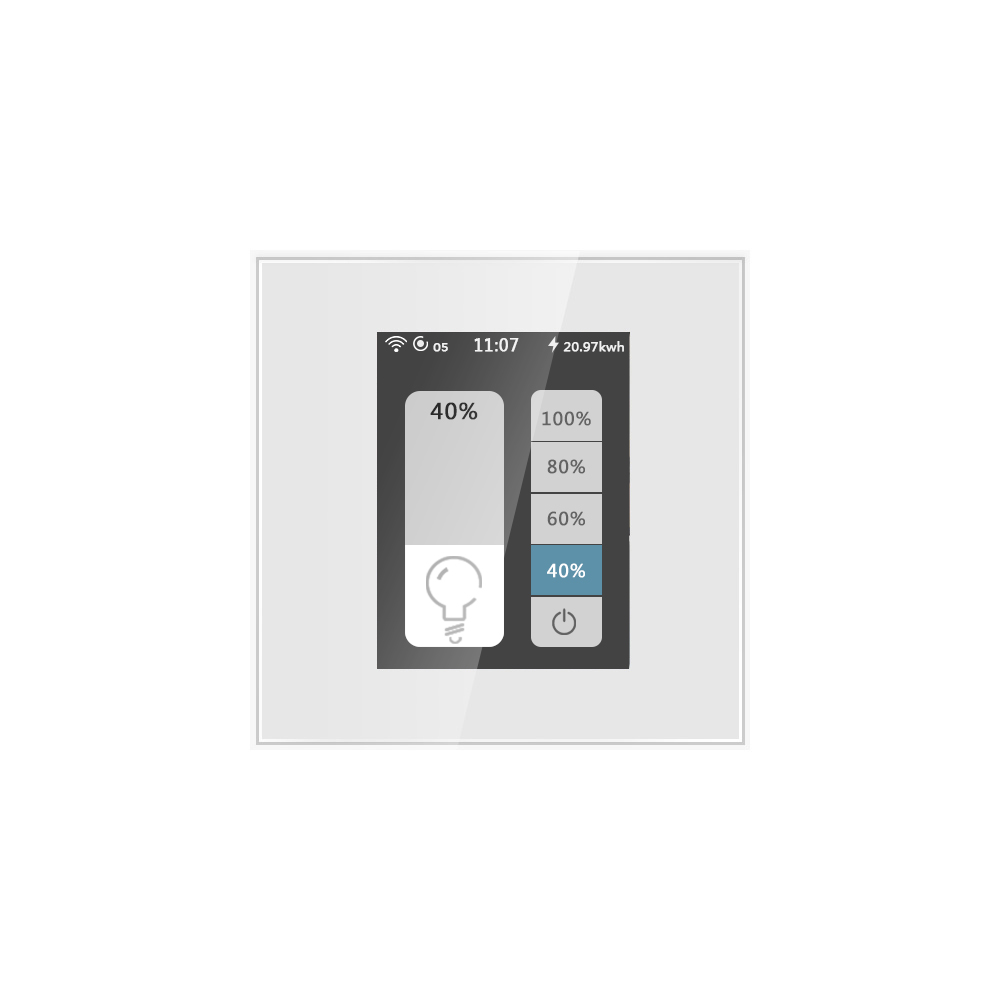 L8 LCD Dimmer Smart Switch-US