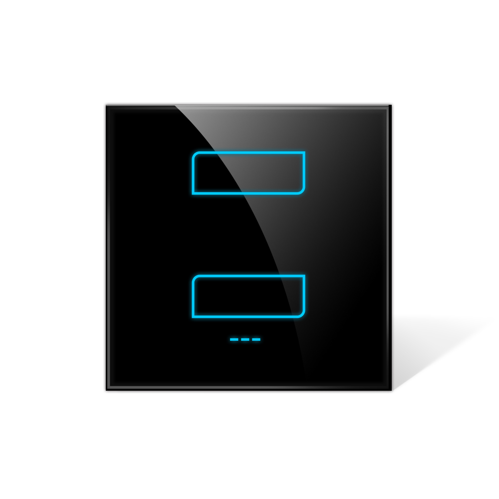L8C Two gang switch(Square)