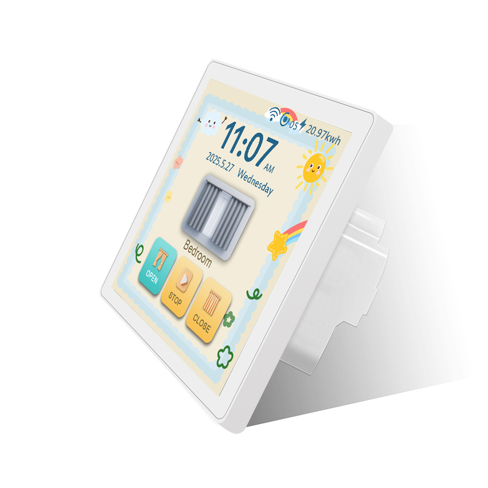 L10 6 in 1 LCD Smart Switch White EUR-Shenzhen Lanbon Hi-Tech Co., Ltd.
