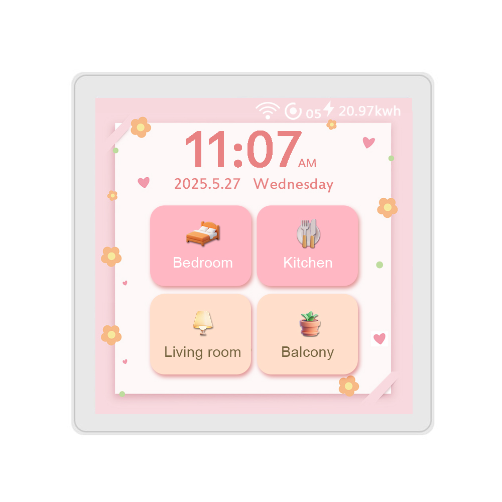 L10 6 in 1 LCD Smart Switch