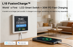 L10 LCD smart switch + 30W PD fast charger