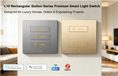 L10 Rectangular Button Series Smart Light Switch